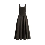 Aje Solstice Maxi Dress in Chocolate | Maxi Dresses | Luxury Shoes 