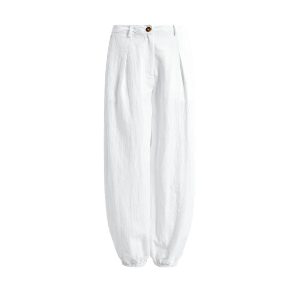 Aje Sophie Harem Pant in White | Pants | Luxury Shoes 