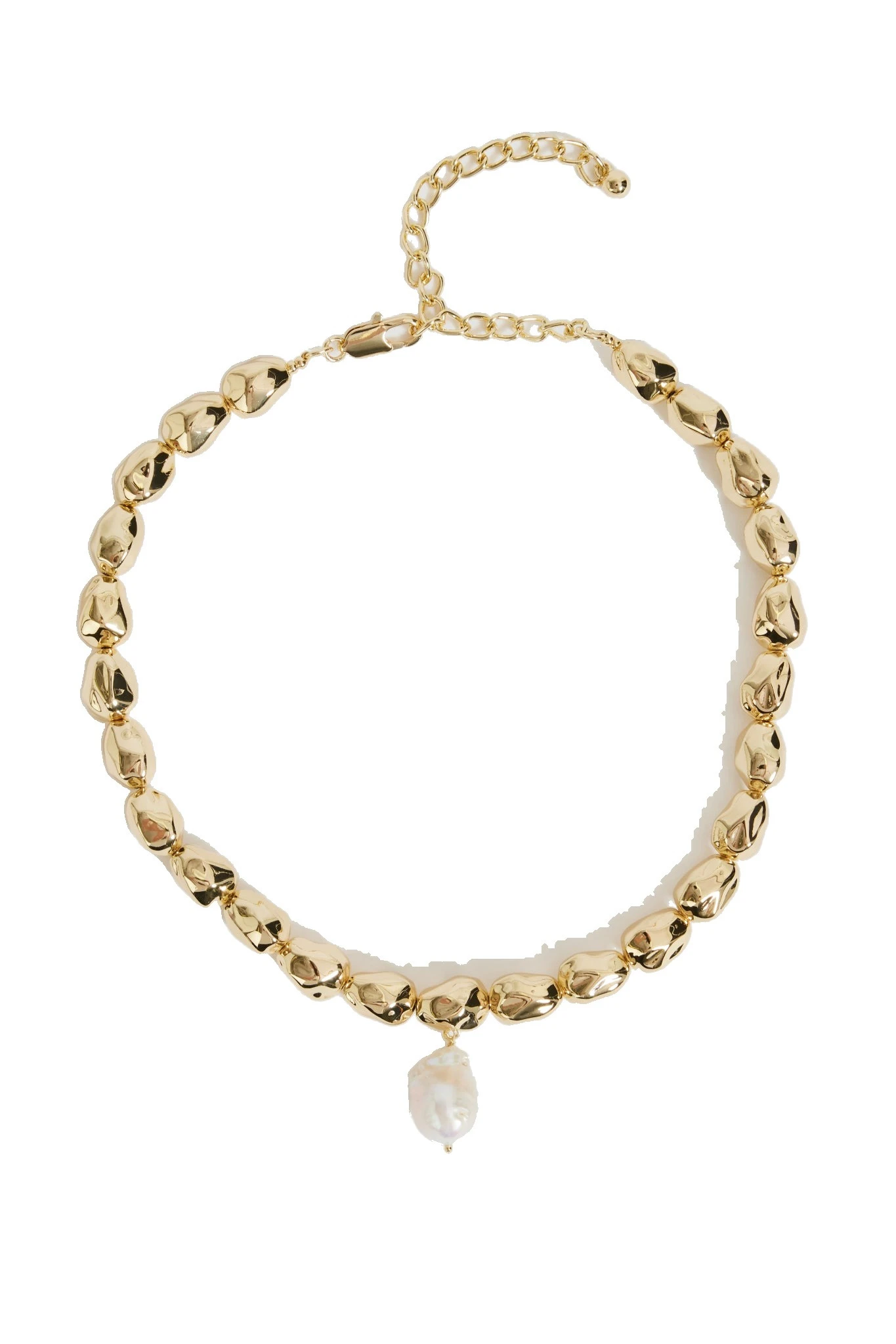 Aje Spencer Necklace Gold/Pearl Aje Spencer Necklace in Gold/Pearl | Necklace | Luxury Shoes