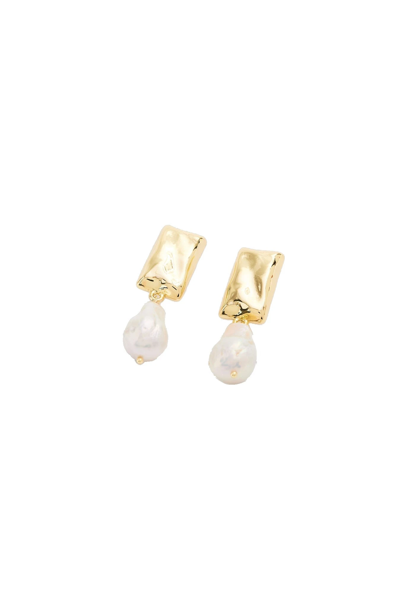 Aje Spencer Pearl Drop Earrings Gold/Pearl Aje Spencer Pearl Drop Earrings in Gold/Pearl | Earrings | Luxury Shoes