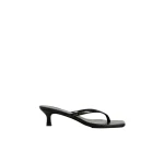 Aje Studio Thong Heel in Black | Heels | Luxury Shoes 
