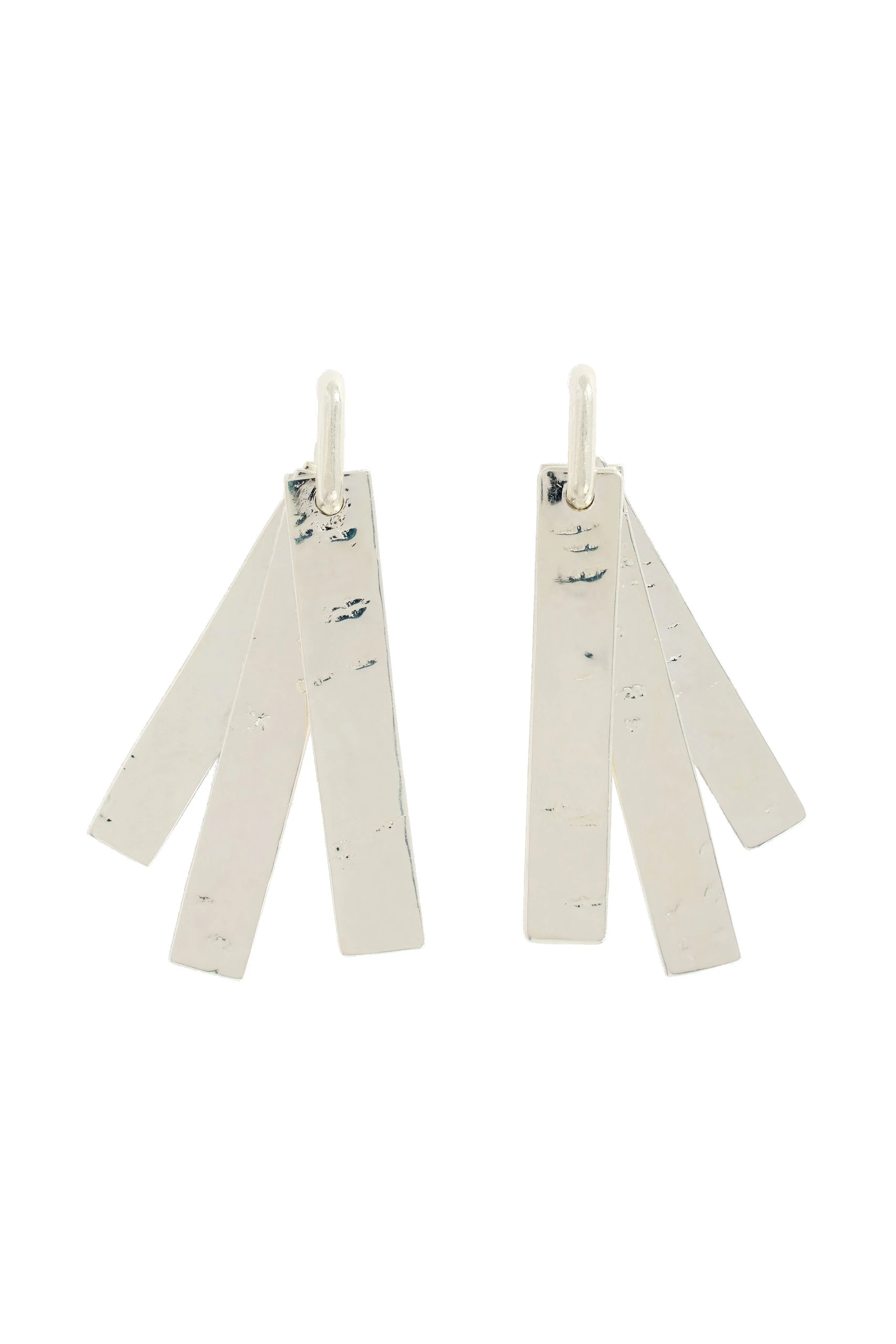 Aje Tanis Multi Drop Earrings Silver Aje Tanis Multi Drop Earrings in Silver | Earrings | Luxury Shoes