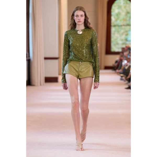 Aje Tommi Short in Avocado | Shorts | Luxury Shoes 