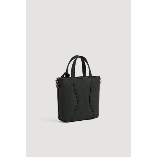 Aje Untold Mini Tote in Black | Totes & Top-Handle Bags | Luxury Shoes 