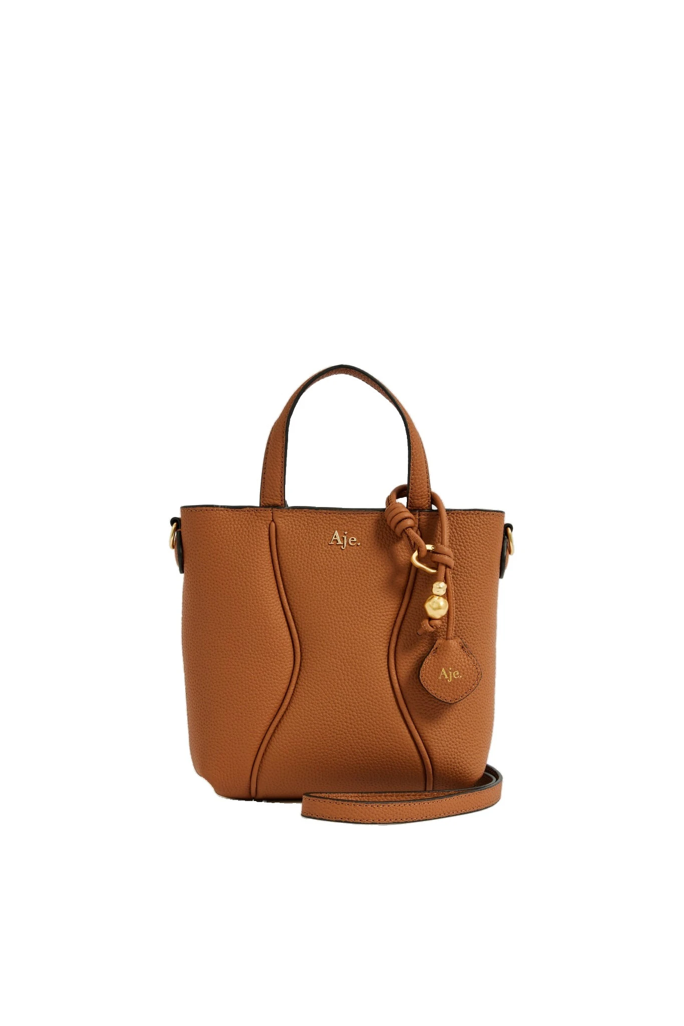 Aje Untold Mini Tote Spiced Chai Aje Untold Mini Tote in Spiced Chai | Totes & Top-Handle Bags | Luxury Shoes
