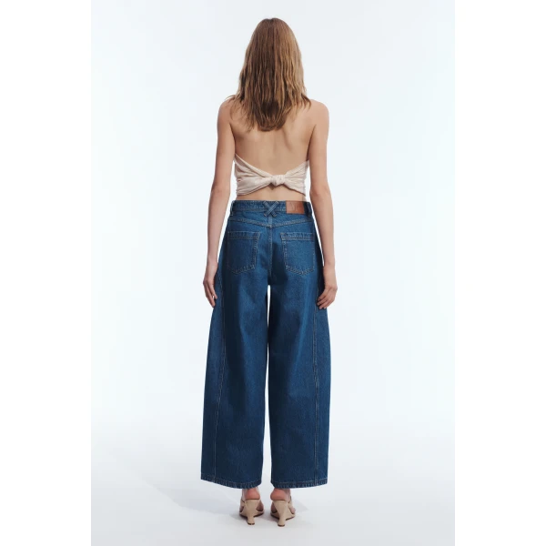 Aje Vaila Denim Jeans in Deep Blue Wash | Pants | Luxury Shoes 