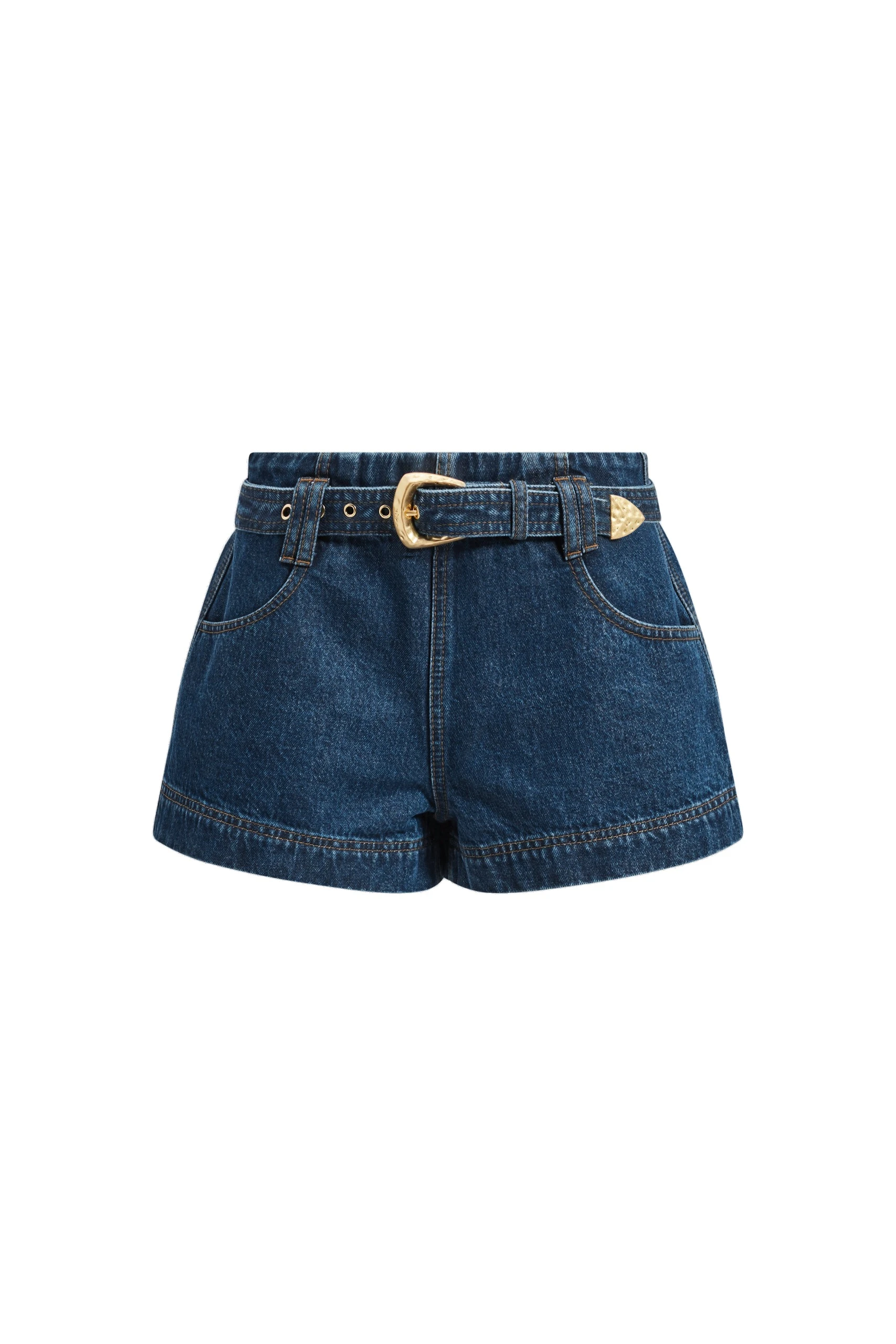 Aje Viva Belted Denim Short Australia Signature Shorts – Luxury Shoes Aje Viva Belted Denim Short
