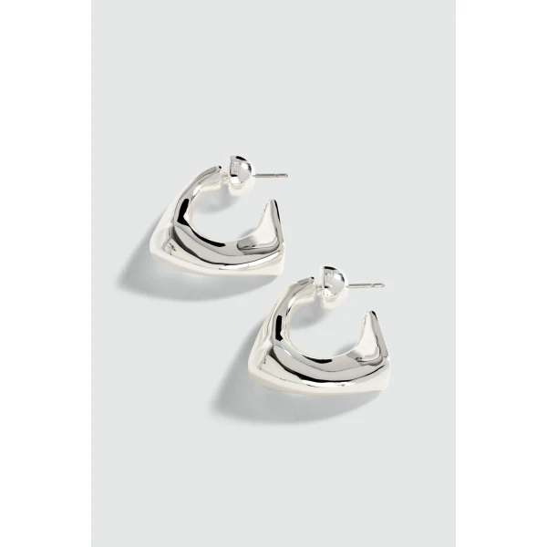 Aje Zana Earring in Silver | Earrings | Luxury Shoes 