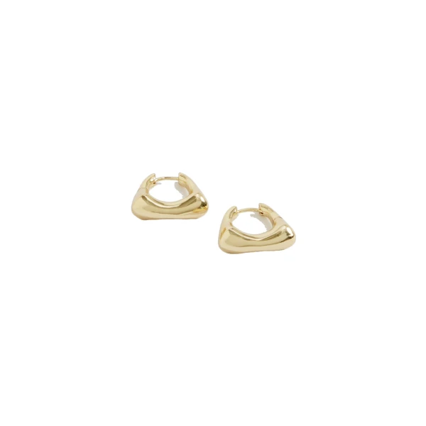 Aje Zana Micro Earring in Gold | Earrings | Luxury Shoes 