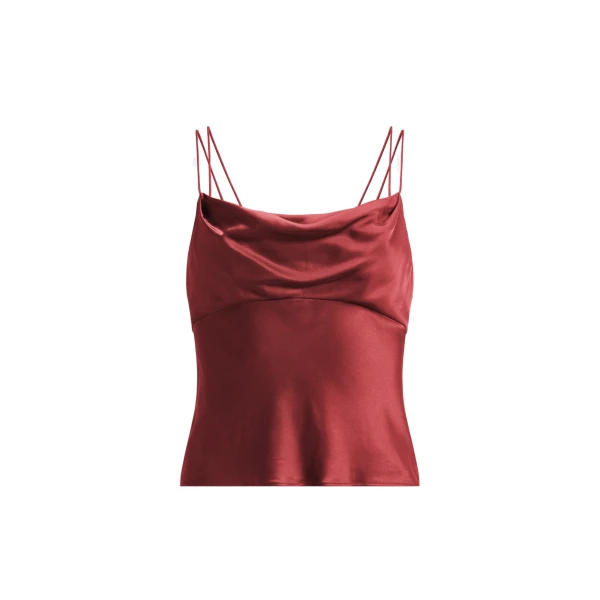 Aje Zera Lace Cami in Claret | Tops | Luxury Shoes 