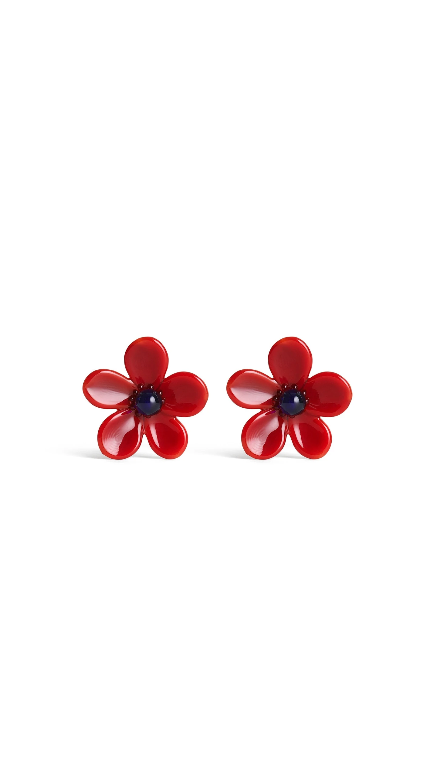 Alaia Bloom Earrings in Red Alaia Bloom Earrings in Red | Earrings | Luxury Shoes