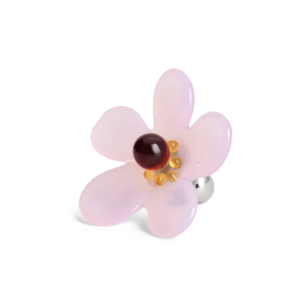 Alaia Bloom Earrings in Rose | Earrings | Luxury Shoes 