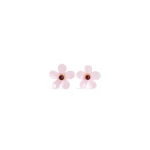 Alaia Bloom Earrings in Rose | Earrings | Luxury Shoes 