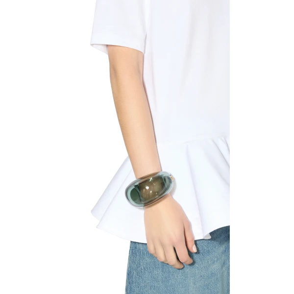 Alaia Bubble Cuff in Grey | Cuffs | Luxury Shoes 