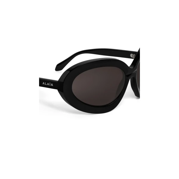 Alaia Butterfly Sunglasses in Black | Sunglasses | Luxury Shoes 