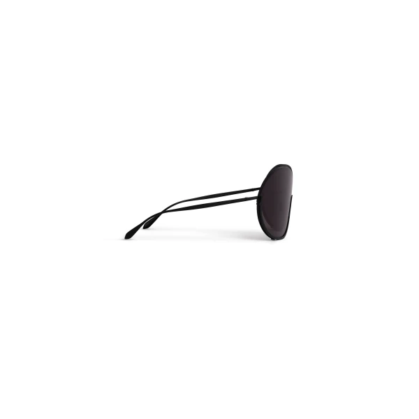 Alaia Butterfly Sunglasses in Metal, Black | Sunglasses | Luxury Shoes 