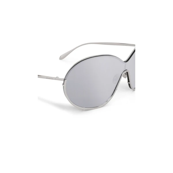 Alaia Butterfly Sunglasses in Metal, Silver | Sunglasses | Luxury Shoes 
