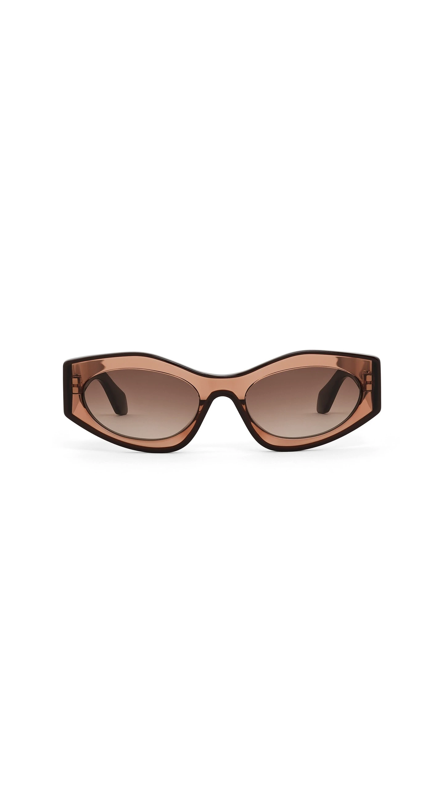 Alaia Cat Eye Sunglasses in Transparent Brown Alaia Cat Eye Sunglasses in Transparent Brown | Sunglasses | Luxury Shoes