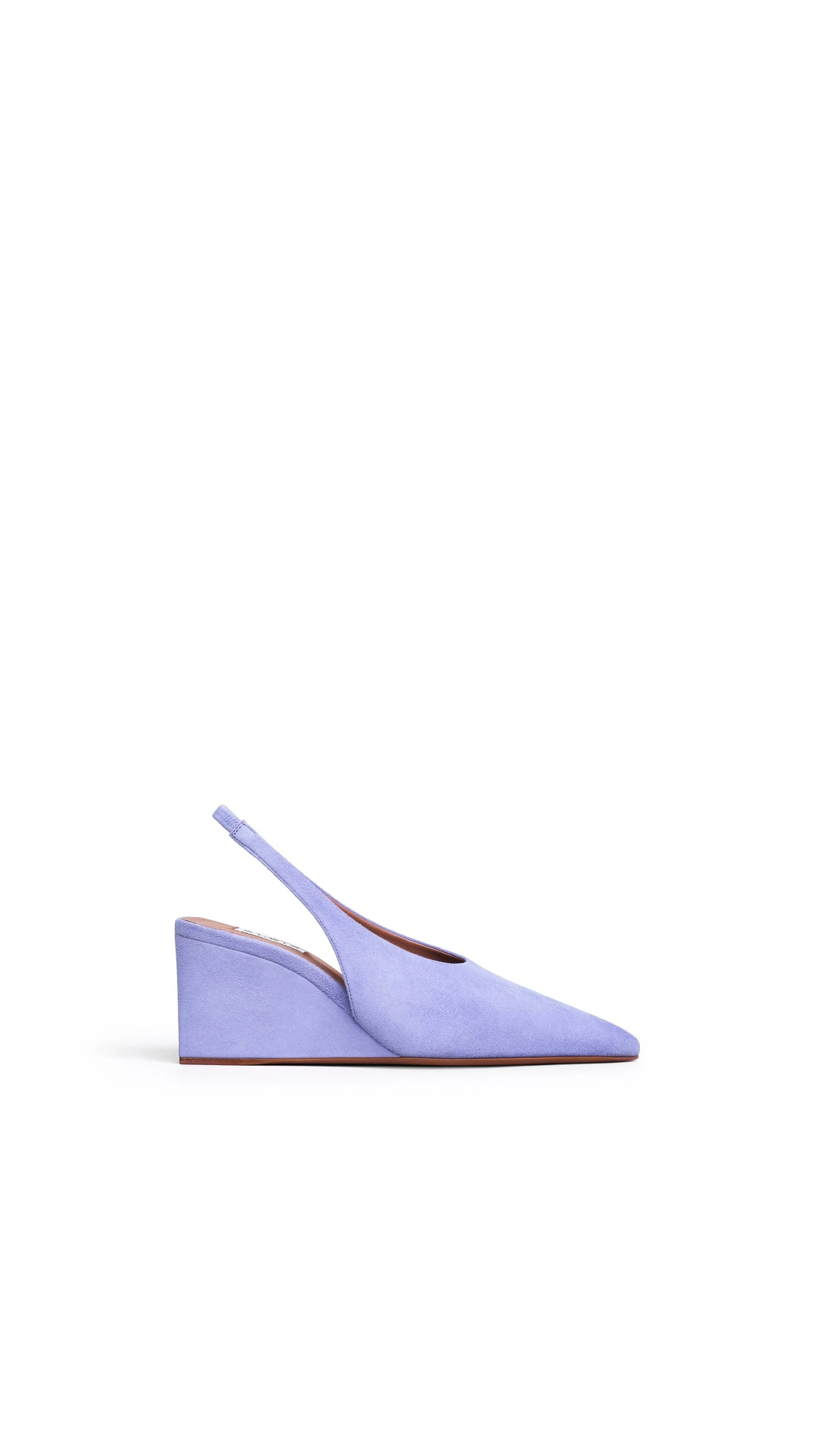 Alaia Cube Slingbacks in Suede, Lilac Alaia Cube Slingbacks in Suede, Lilac | Heels | Luxury Shoes