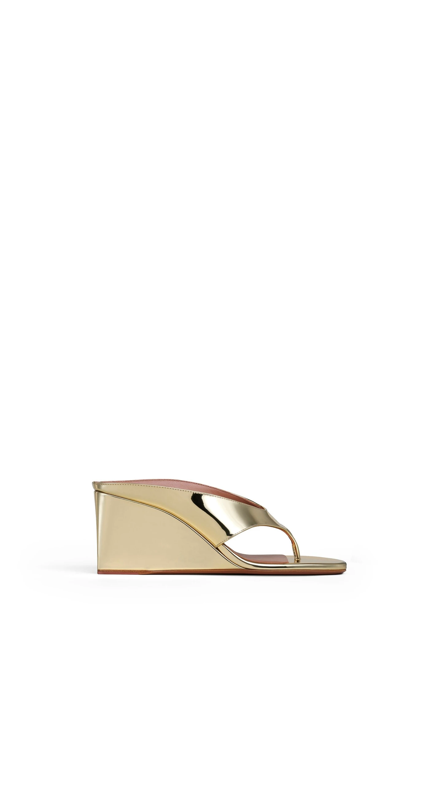 Alaia Cube Thong Mules in Mirror Fabric, Platinum Alaia Cube Thong Mules in Mirror Fabric, Platinum | Mules | Luxury Shoes