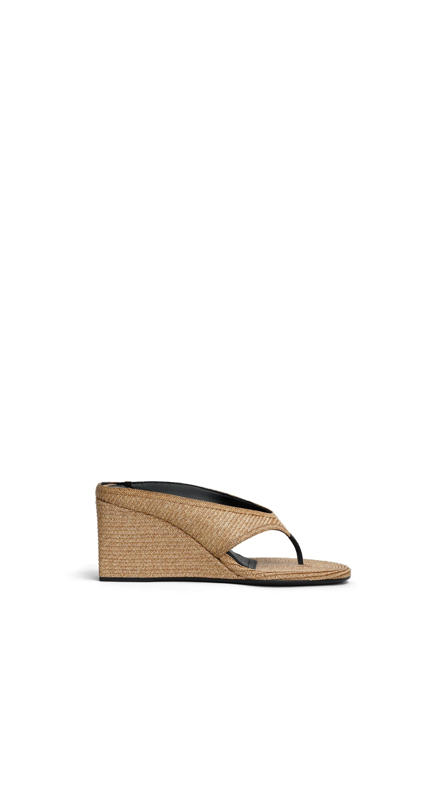 Alaia Cube Thong Mules in Paper Straw, Natural Alaia Cube Thong Mules in Paper Straw, Natural | Mules | Luxury Shoes
