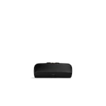 Alaia Delta Clutch in Box Calfskin, Black | Clutch Bags | Luxury Shoes 