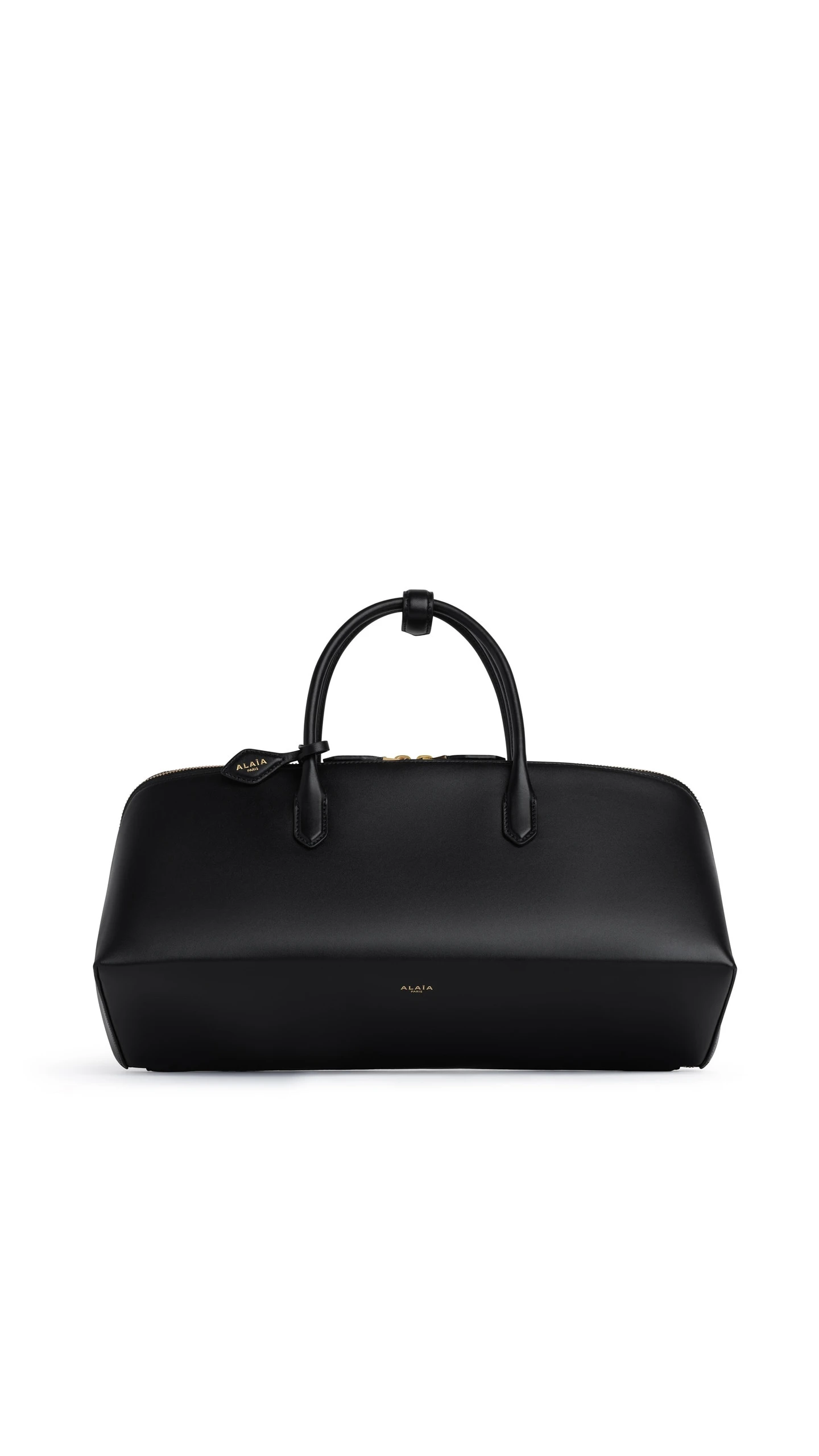 Alaia Delta Medium Bag in Box Calfskin, Black Alaia Delta Medium Bag in Box Calfskin, Black | Totes & Top-Handle Bags | Luxury Shoes