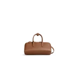 Alaia Delta Small Bag in Box Calfskin, Amber | Totes & Top-Handle Bags | Luxury Shoes 