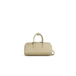 Alaia Delta Small Bag in Nubuck, Almond Green | Totes & Top-Handle Bags | Luxury Shoes 