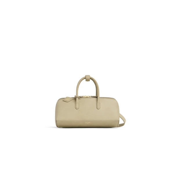 Delta Small Bag in Nubuck, Almond Green
