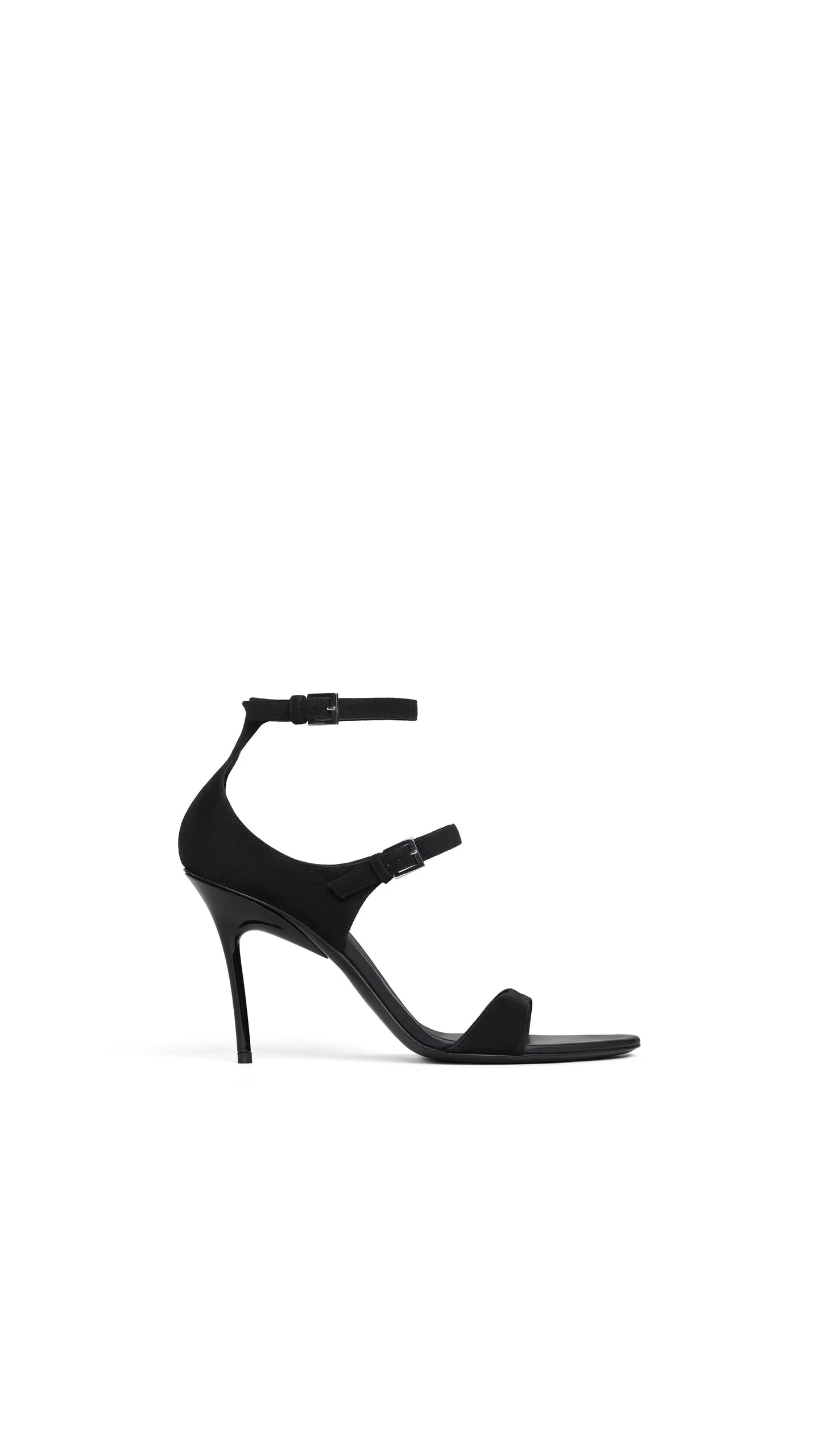 Alaia Drop Strappy Sandals in Suede, Black Alaia Drop Strappy Sandals in Suede, Black | Sandals | Luxury Shoes