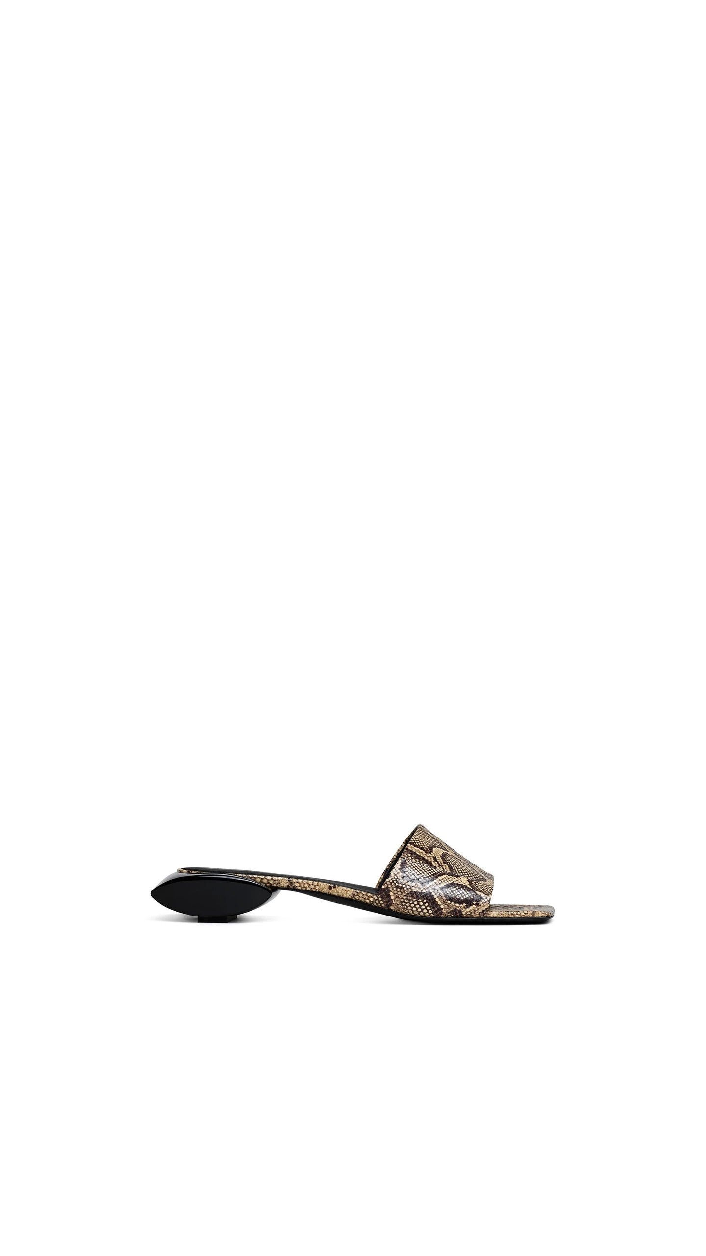 Alaia Ellipse Mules in Ayers Leather, Honey Alaia Ellipse Mules in Ayers Leather, Honey | Mules | Luxury Shoes