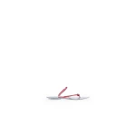 Alaia Invisible Thong in Patent Leather, Carmine | Sandals | Luxury Shoes 