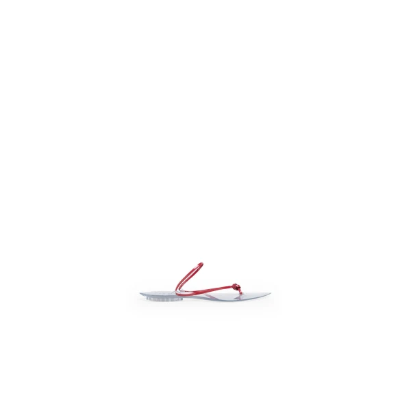 Invisible Thong in Patent Leather, Carmine