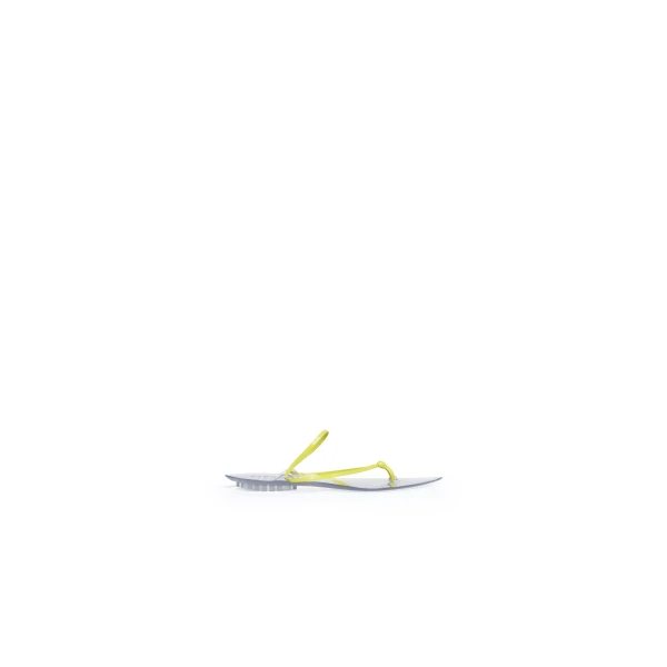 Invisible Thong in Patent Leather, Lemon Yellow