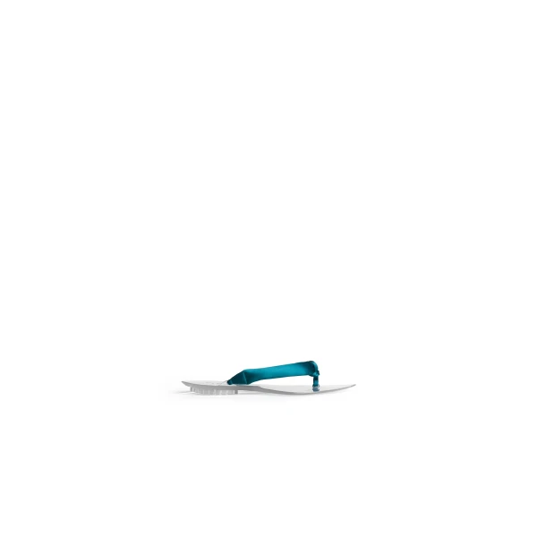 Invisible Thong in Satin, Emerald