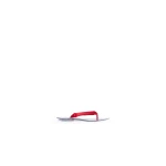 Alaia Invisible Thong in Satin, Orange-red | Sandals | Luxury Shoes 