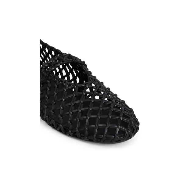 Alaia La Ballerine Braided in Black | Flats | Luxury Shoes 