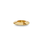 Alaia Large Blade Bangle in Gold | Bracelets | Luxury Shoes 