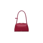 Alaia Le Bouledogue Bag in Calfskin, Carmine | Shoulder & Crossbody Bags | Luxury Shoes 
