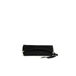 Alaia Le Click Clutch 42 in Nubuck, Black | Clutch Bags | Luxury Shoes 