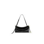 Alaia Le Click East West Medium Bag in Calfskin, Black | Shoulder & Crossbody Bags | Luxury Shoes 