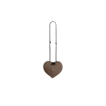 Alaia Le Coeur Bag in Paper Straw, Brown | Shoulder & Crossbody Bags | Luxury Shoes 