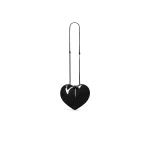 Alaia Le Coeur Bag in Patent Leather, Black | Shoulder & Crossbody Bags | Luxury Shoes 
