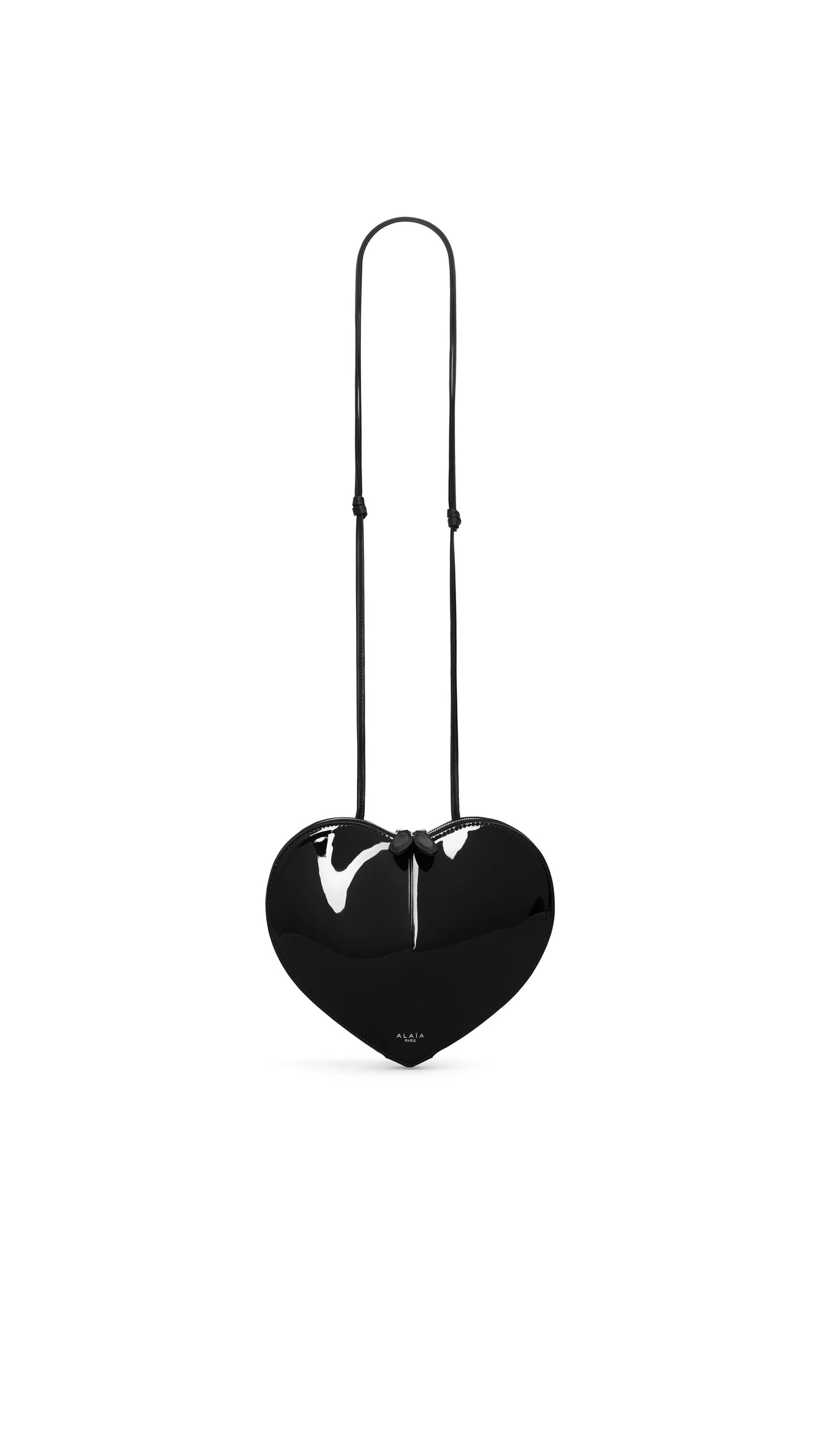 Alaia Le Coeur Bag in Patent Leather, Black Alaia Le Coeur Bag in Patent Leather, Black | Shoulder & Crossbody Bags | Luxury Shoes