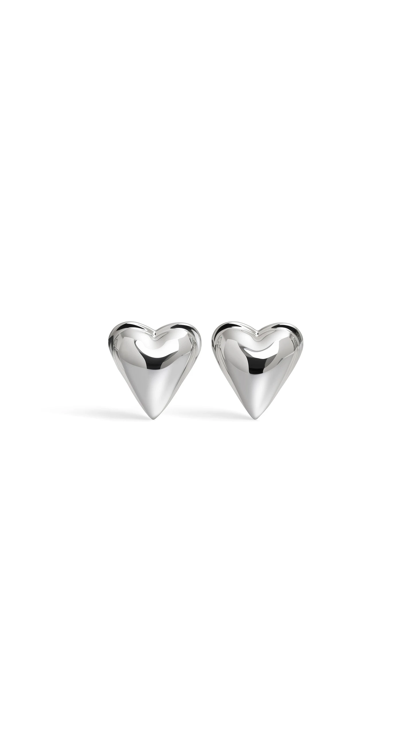 Alaia Le Coeur Bombe Earrings in Silver Alaia Le Coeur Bombe Earrings in Silver | Earrings | Luxury Shoes