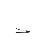 Alaia Le Coeur Flat Slingbacks in Patent Calfskin, Black | Flats | Luxury Shoes 