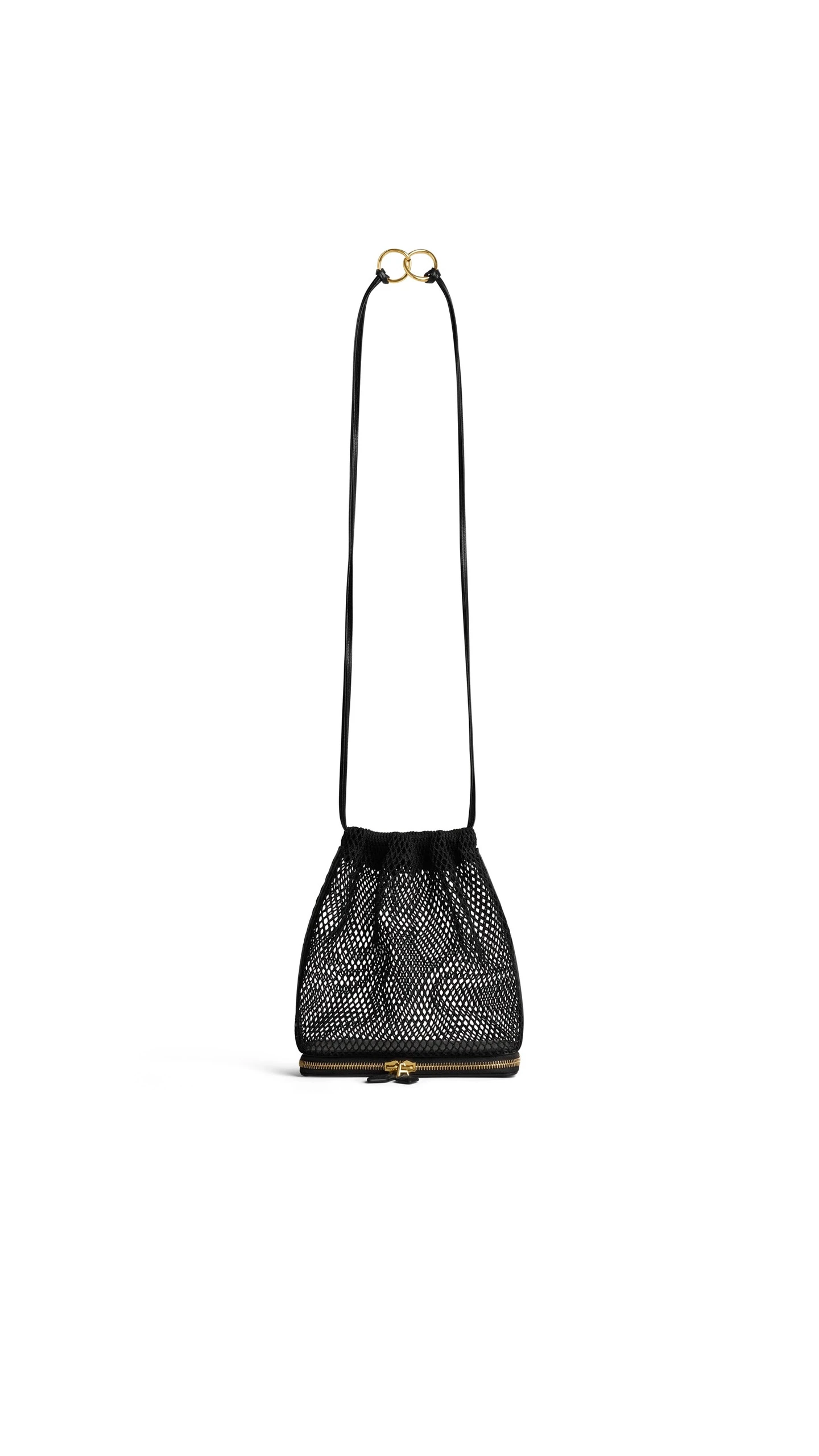 Alaia Le Pochon Bag in Fishnet, Black Alaia Le Pochon Bag in Fishnet, Black | Shoulder & Crossbody Bags | Luxury Shoes