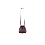 Alaia Le Pochon Bag in Fishnet, Garnet Red | Shoulder & Crossbody Bags | Luxury Shoes 