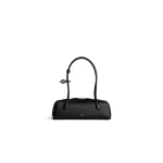 Alaia Le Teckel Medium Bag in Calfskin, Black | Shoulder & Crossbody Bags | Luxury Shoes 